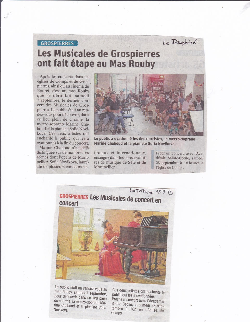 Article de presse
